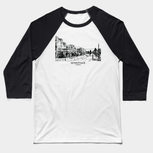 Sunnyvale - California Baseball T-Shirt